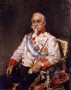 Ignacio Pinazo Camarlench Retrato del Conde Guaki oil